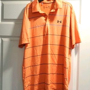Mens Under Armour Heatgear Polo L